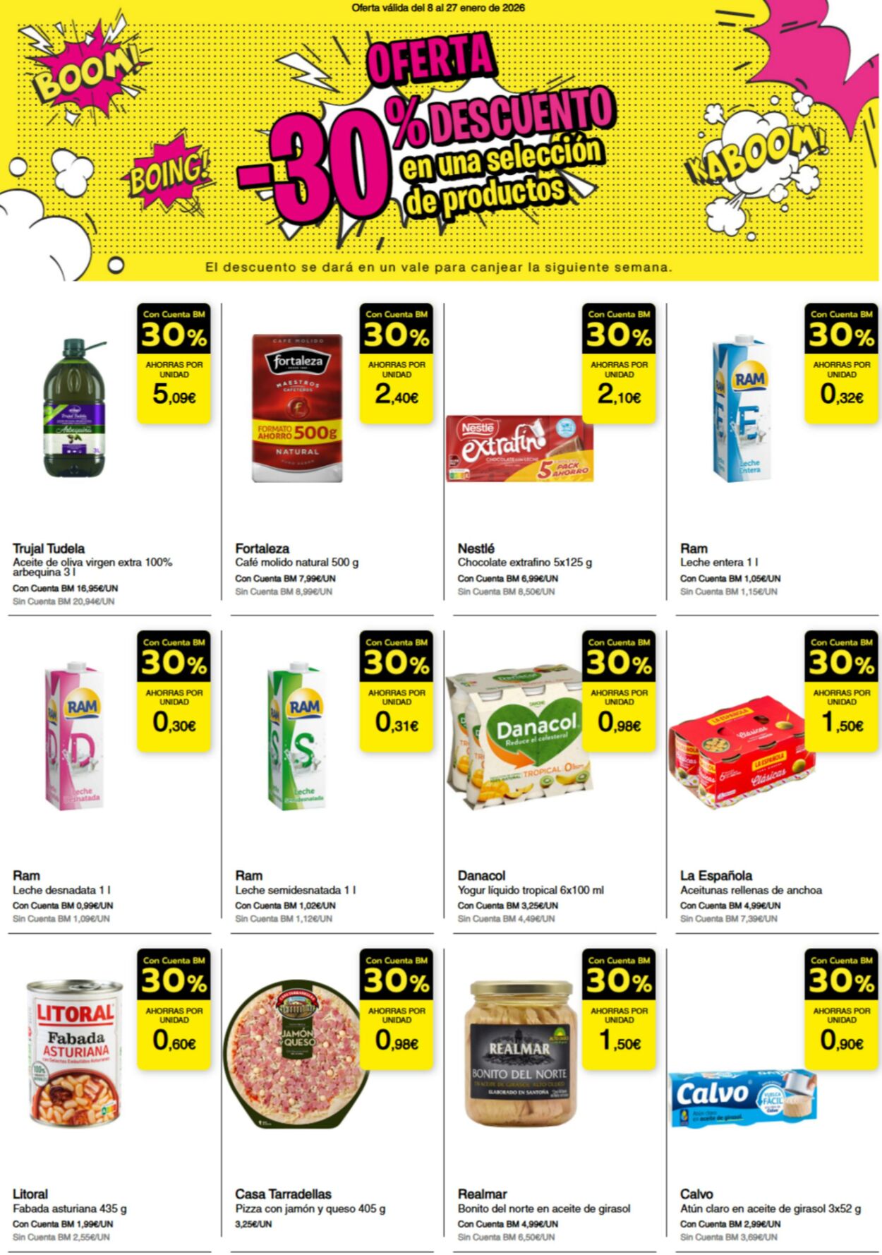 BM Supermercados Folletos promocionales